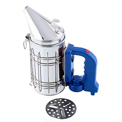 Bienenstock Raucher Edelstahl Imker smoker mit Hitzeschutz Tragbar Bienentechnik Smoker Bienenzucht Werkzeug… – Bild 3