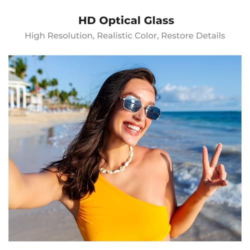 Image of K&F CONCEPT Snap On Black Diffusion 1 /4 Filter Compatible with DJI Osmo Action 6, Creative Mist Cinematic Effect Filters, Multi-Coated /Optical Glass /Aluminum Alloy Frame Action Camera Accessories