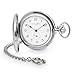 Produktbild Hermann Jäckle - Freiburg Quarz Taschenuhr für Herren I edle Taschenuhr mit Quarz-Uhrwerk L45 I mit dezentraler Sekunde I Qualitätshandwerk inklusive Kette & Uhrenbox