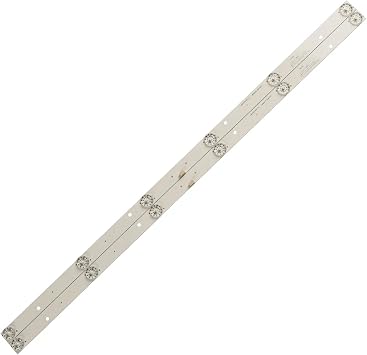 LED Backlight Strip 6 Lamp Compatible with Philips 32 TV CRH-F32JL43030020659A-Rev1.2/1.3 MR 32PHF3011/T3 32PHF3061/T3 32PHF5011/T3 6V/LED Color 2 pcs