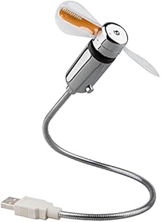 TRIXES LED Programmable Flexible Fan - USB Connection for Laptop or Desktop Computers