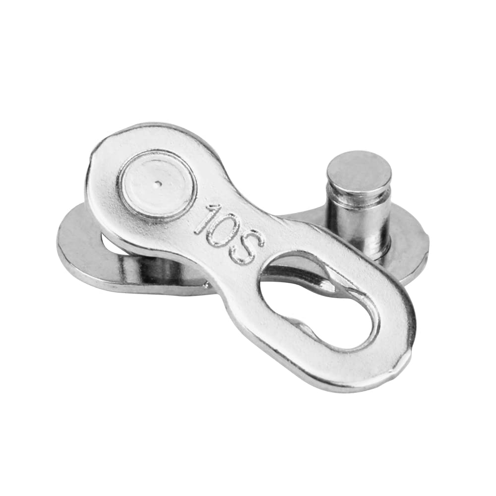 VG SPORTS 4 Pairs Bicycle Missing Link 1/6/7/8/9/10/11/12 Speed Chain Reusable Steel Bike Chain Link