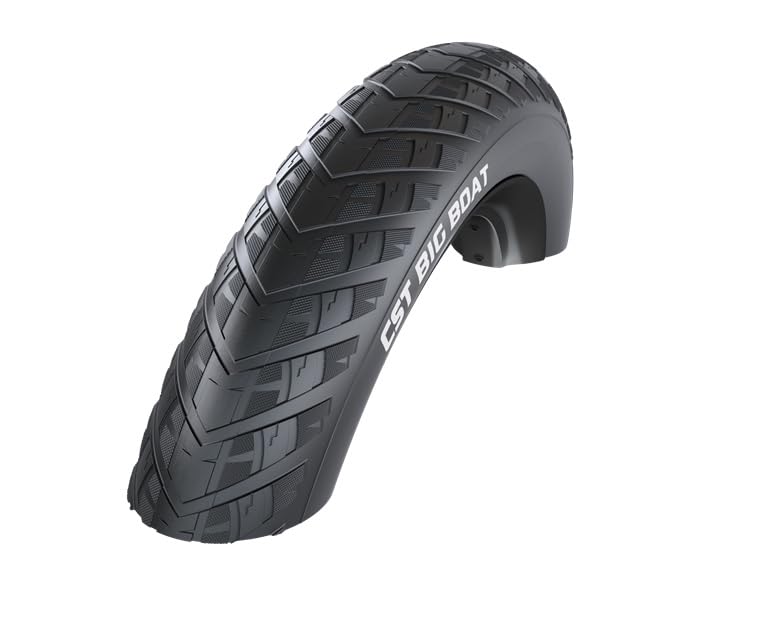 CST Buitenband Boot 20 x 4,00 Fatbike Zwart Met Reflex