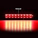DNA MOTORING 3BL-DNIT07-LED-BK Black Housing LED Third Tail Brake Light [Compatible with 07-12 Dodge Nitro]
