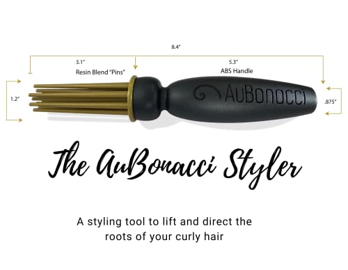 CURLYLIFE AuBonacci Curly Hair Root Styler #TOP22