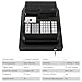 Professional Cash Register for Retail & Restaurants – POS System with Lockable Drawer, Barcode Scanner Port, Waterproof Keyboard, Receipt Printer & PC Software – Ideal for Small Businesses (Black)