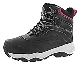 Khombu Women's Riley Hiking Boot, Black, 8