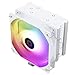 Produktbild Thermalright Assassin King 120 SE WHITE ARGB CPU-Luftkühler, AK120 SEWHITE ARGB, 5 Heatpipes, TL-C12CW-S PWM Leiser Lüfter CPU-Kühler mit S-FDB-Lager, für AMD AM4/AM5 Intel LGA 1700/1200/1150/1151