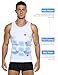 Arjen Kroos Compression Shirts for Men Body Shaper Slimming Tank Top Undershirts Gym Gear Shapewear 4 Pack