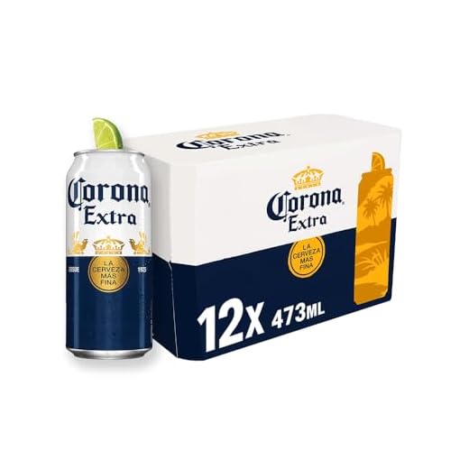 Pack Cerveja Corona Extra, Lata, 473ml, Caixa 12 unidades