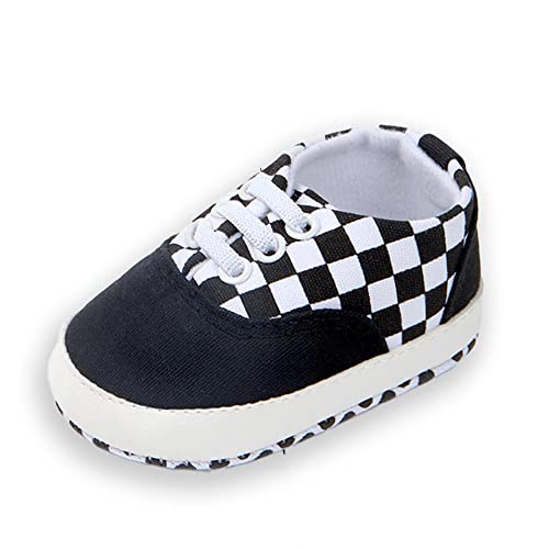 Clowora Unsex Baby Boys Girls Canvas First Walkers Shoes,Infant Non Slip Soft Sole Toddler Flat Lazy...