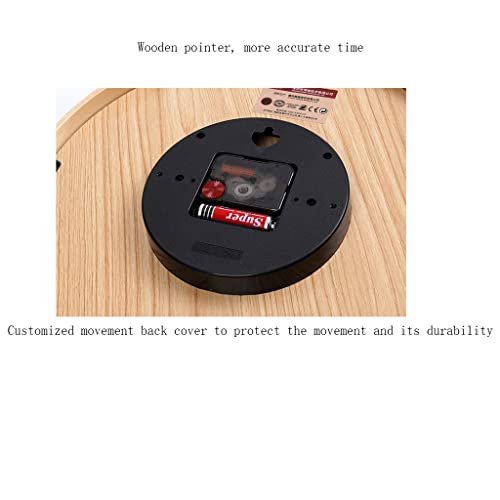 Horloge de maison muette pour salon : l'élégance électronique grand format 14 pouces