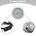 Noteflora 850Nm 48 LED Infrared Illuminator Light With IP66 Waterproof Metal Housing, 60° Beam Angle For Outdoor Security CCTV Camera Night Eyesight
