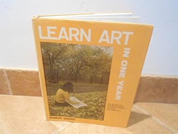 Hardcover Learn Art in One Year Book