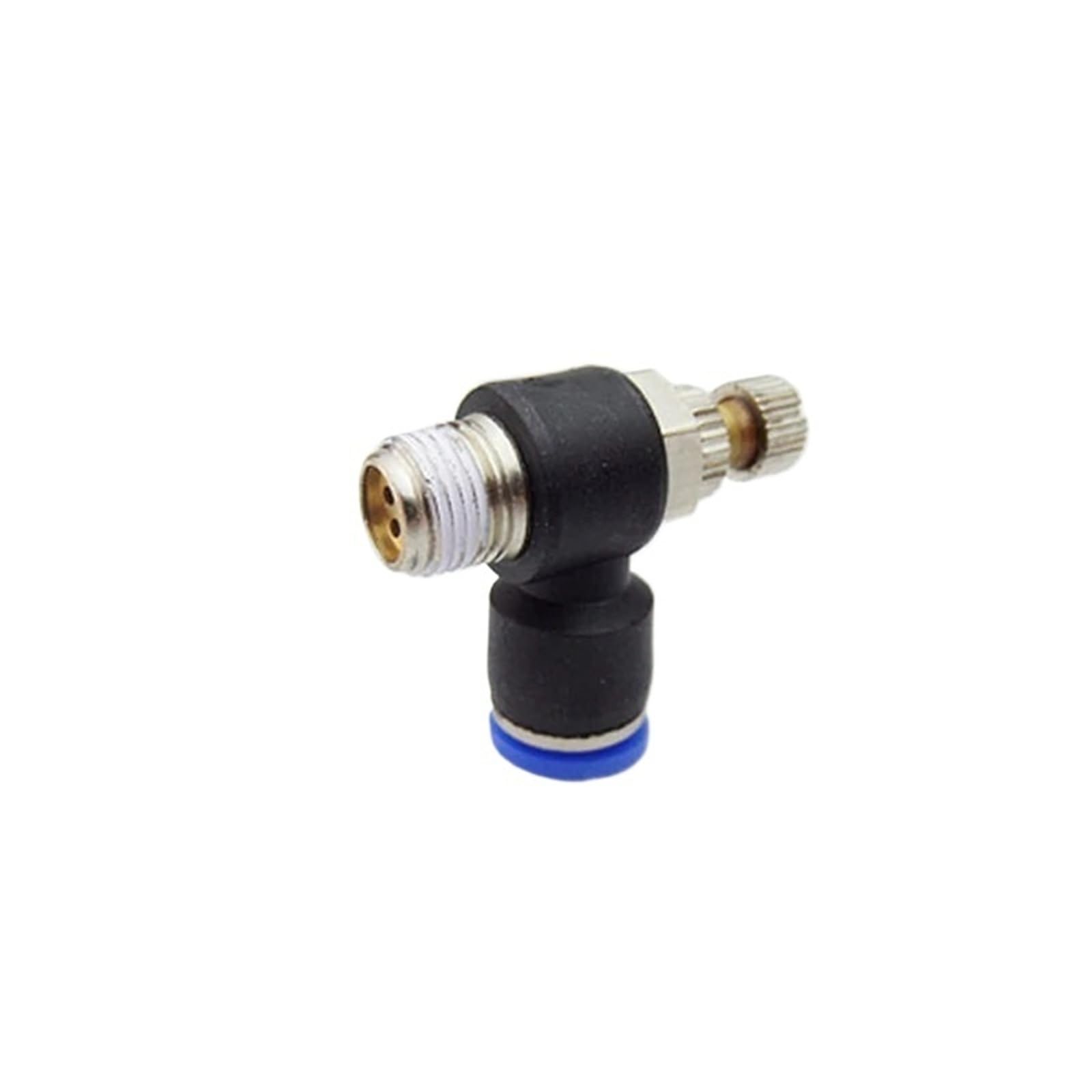 Regulador neumático SL6-01 de 6 mm que evita golpes de ariete con rosca de 1/8 de pulgada
