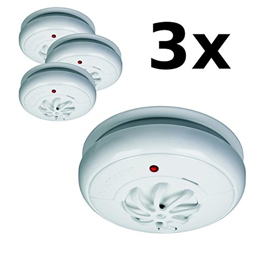 Preisvergleich Produktbild 3 Hitzemelder Smartwares RM127K Hitzemelder Alarm bei Hitzeentwicklung weiss