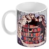 Tasse à boisson pour la maison - non seulement cette tasse est pratique, mais elle constitue également une excellente décoration, ajoutant une touche de charme littéraire à n'importe quel espace, tasse à café en céramique