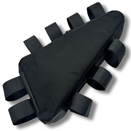 E Bike Battery Bag Ebike Triangle Battery Storage Bag Medium Large One Size Heavy Duty Bike Pannier Bag Frame Bag Waterproof Water Resistant Nylon