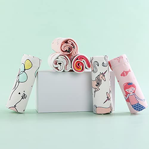 Dolphin&Fish Girls Underwear Toddler Girls Panties Cotton Fashion For Teens Undies Comfortable Size 6 Mixed Color #TOP5