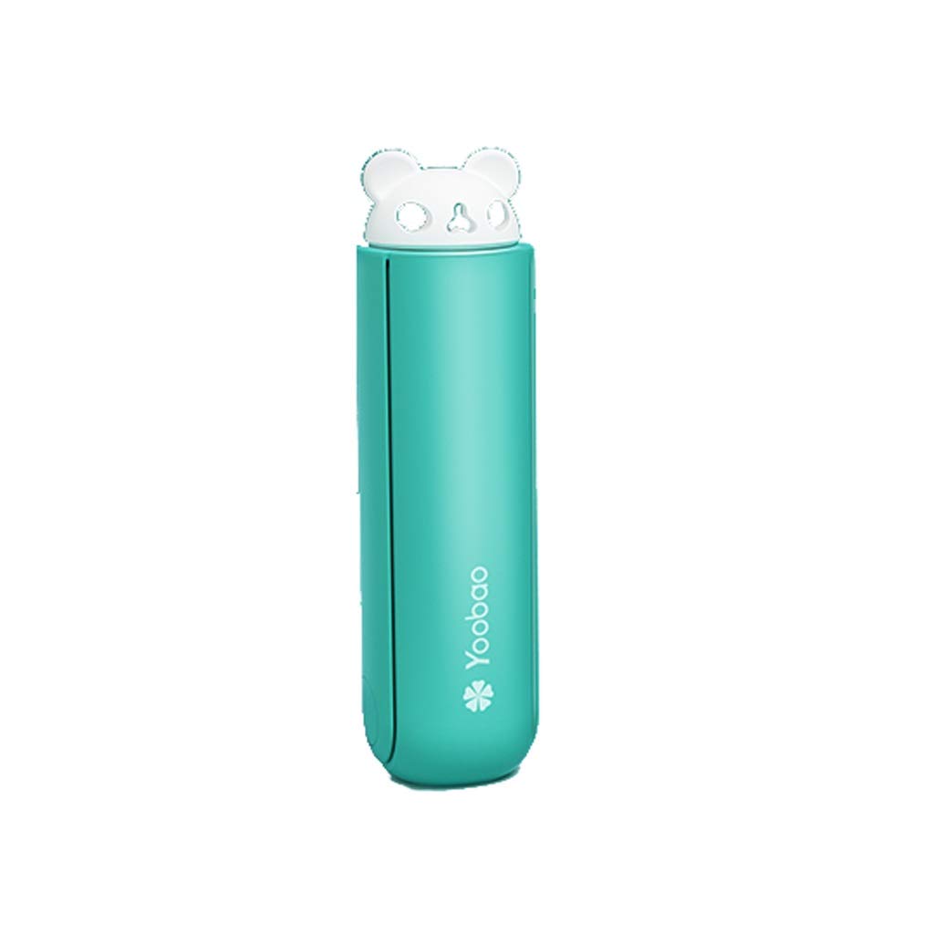 Petit ventilateur portable RJG : l'éventail pliable USB pour réviser et voyager au frais en vert
