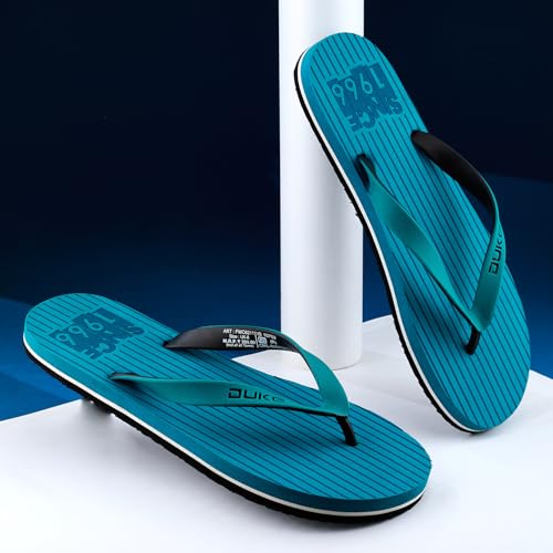 Image of Duke mens Fwc6211-teal Slipper