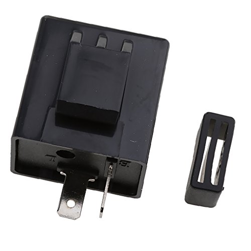  B Blesiya 2 Pin Elettronico Relè Resistenza Frecce LED Cicalino 6V - 12V DC Adatto Per Honda Kawasaki Yamaha