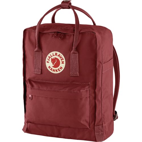 Fjällräven Kanken Backpack - Durable Vinylon Fabric, Water-Resistant, Classic Design - School, Travel, Ox Red by Fjällräven - Image 2