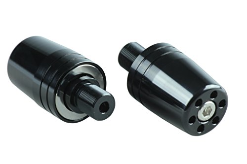 ポッシュ(POSH) ハンドルバーエンド カワサキ車用 M17カワサキ用 ウルトラヘビーバーエンド ブラック 2個入 031989-06