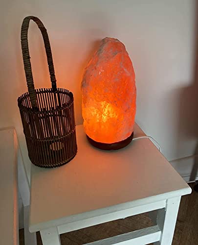 SourceDIY-2-3-Kg-Salt-Lamp-Pink-Crystal-Light-Home-Decor-Accessory-with-Button-Control-and-British-Style-Electric-Plug-Fine-Quality-Relaxation-Gifts-for-Men-Women