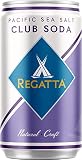 Pacific Sea Salt Club Soda, Regatta Craft Mixers, Zero Calorie, Premium Cocktail Mixer, 7.5oz, Case