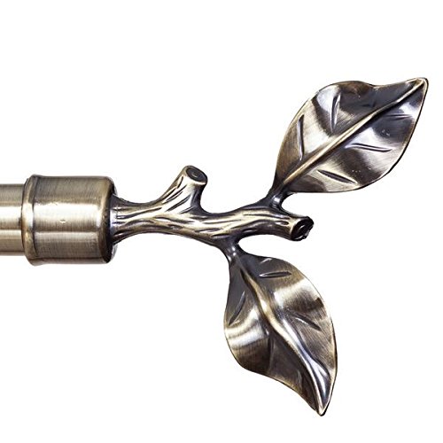 Ianpav Curtain Pole 25 Finials Set Antique Twig