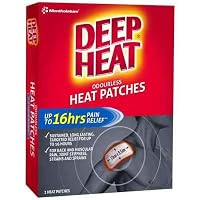 Deep Heat 3 Pack Of Patch Regular 2 Pack
