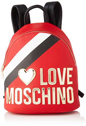Love MoschinoJc4286pp0aMujerMochilasMulticolor  Red Black 13x30x26 Centimeters  W