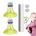 Single Badminton Trainer Set - Indoor Badminton Training Aid | Luminescent Badmintons Balls for Solo Practice, Parent-Child Interactive Sports Equipment for Skill Improvement, Fitness & Fun Play