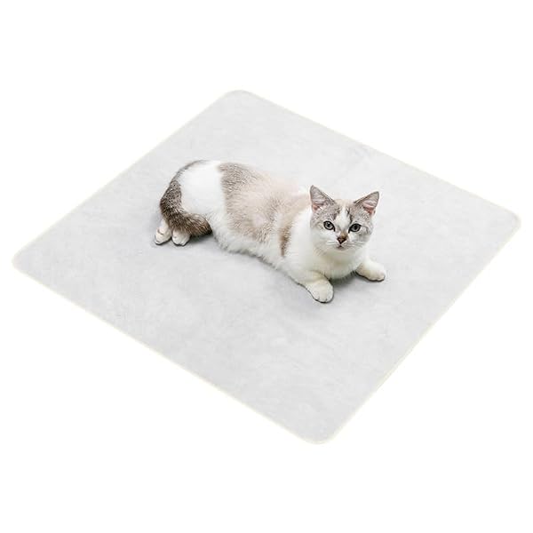 35.5" Extra Large Cat Grooming Wrap,Soft Self-Stick Cat Burrito Restraint Blanket Grippy Cloth for Large Cats & Small Dogs Medicine,Nail Clipping,Ear Cleaning,Teeth Brushing Anti-Scratch Anti-Escape by Kiorafoto - Image 9