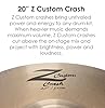 Zildjian 20" Z Custom Crash Cymbal - Z40117 #2