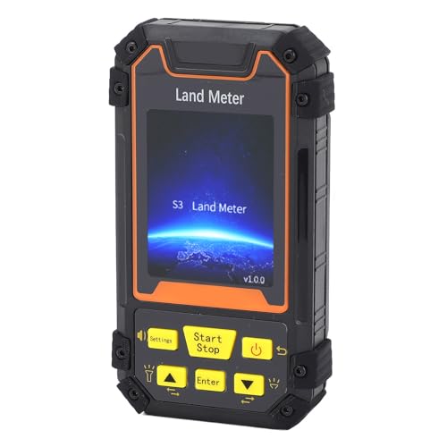 CHICIRIS Land Meter S3, Mini Geometra Portatile Portatile con Schermo a Colori da 2,4 Pollici per la Misurazione della Distanza Dell'area, Ricevitore GNSS Ad Alta sensibilità,