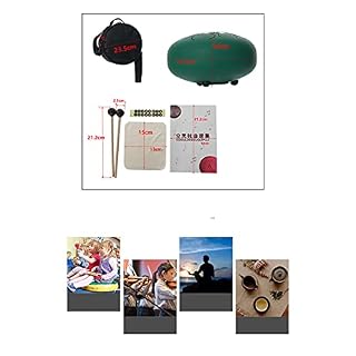 Tambour à langue en acier, instrument de percussion à tambour Handpan 8 notes de 8 pouces avec sac de transport, livre… - Les Beatles, Paul McCartney, John Lennon, RIngo Starr, George Harrison Tambour à langue en acier, instrument de percussion à tambour Handpan 8 notes de 8 pouces avec sac de transport, livre… – Image 3