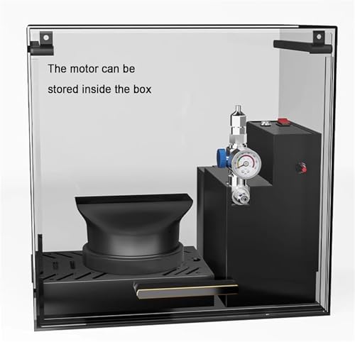 Cabine de pulvérisation aérographe portable pour peindre proprement sur table sans odeur - 3