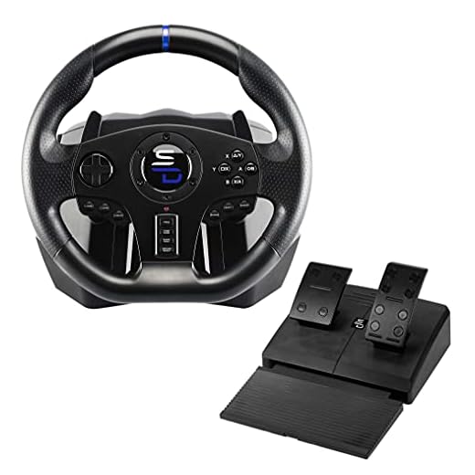 Subsonic - Superdrive, Volante De Carreras Sv750 Con Pedal, Cambio Y Vibración, Xbox Serie X/S, Ps4, Xbox One, Switch, Pc (Programable Para Todos Los Juegos), Xbox Series X