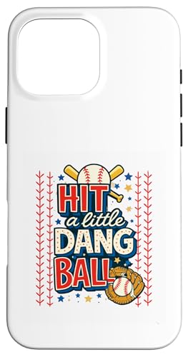 Hit The Dang Ball ���s �싅 ���� �f�C�Y �_�O�A�E�g �W���[�N �X�}�z�P�[�X iPhone 16 Pro Max �p
