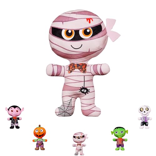 COSORO Juguete de Peluche Momia Halloween,30cm Lindo Peluches Pequeños,Suave Muñeco de Felpa Stuffed Animal de Peluche Juguete Regalo para Niños Halloween y Cumpleaños Decoracion Hogar COSORO Juguete de Peluche Momia Halloween,30cm Lindo Peluches Pequeños,Suave Muñeco de Felpa Stuffed Animal de Peluche Juguete Regalo para Niños Halloween y Cumpleaños Decoracion Hogar