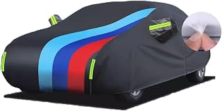 Weatherproof Car Cover for Volkswagen Golf VII Sportsvan 2014-2017,All Weather,Scratch Rain Snow Heat Resistant,Full Breathable Universal(A)
