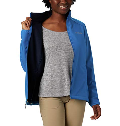 Image of Columbia Women Polyester Short Length Kruser Ridge II Softshell Hiking and Trekking Jacket