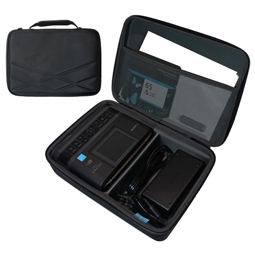 TUDIA Travel EVA Empty Hard Case Compatible with Canon Selphy CP1500/CP1300/CP1200, [CASE ONLY] Water Resistant Portable Storage Drop Protection for Compact Photo Printer Carrying Case with Handle by TUDIA - Used condition - CA$24.12