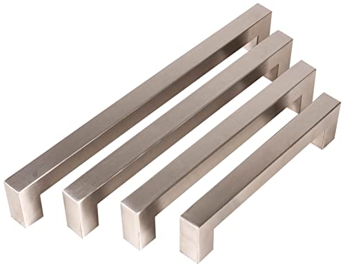 Preisvergleich Produktbild Möbelgriff Stangengriff Edelstahl gebürstet BA 96 mm