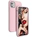 Produktbild JASBON Hülle Kompatibel mit iPhone 11 | Shockproof Liquid Silikon Hülle | Voll Kameraschutz und Bildschirmschutz | Handyhülle für iPhone 11 (6,1")-Hellpink