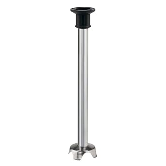 Waring Commercial Stainless Steel Immersion Blender Shaft, 18-Inch, Black/Silver, Replacement Extra Shaft for Big Stix Model Hand Held Blender Models WSB65ST