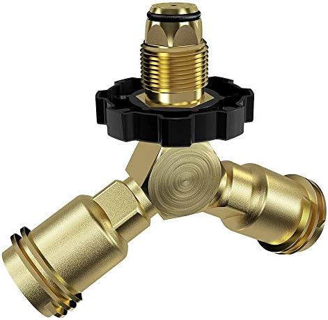 Adaptador Conector T TEE Para Tanque de Gas LP Propano POL Tipo 1...