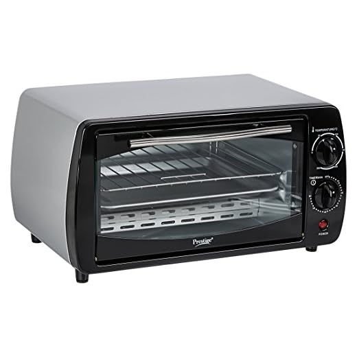 Prestige POTG 9 PC 800-Watt Oven Toaster Grills (Grey ,9 Liter)